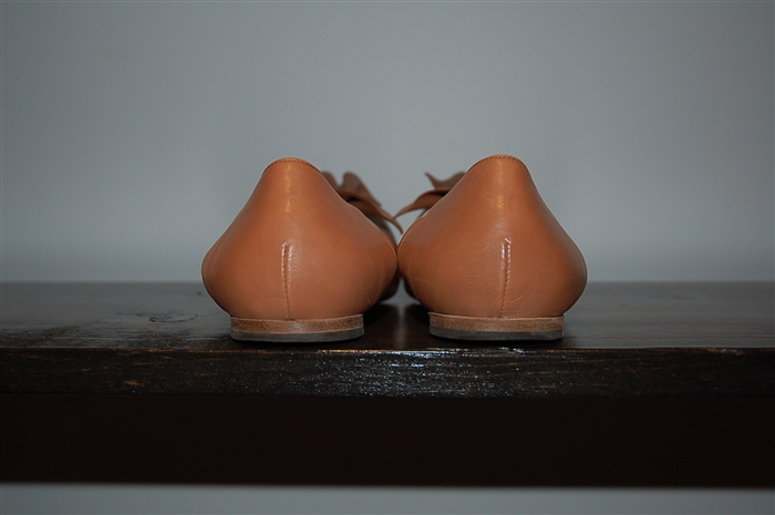 Milk Chocolate Marni Ballet Flats, size 9