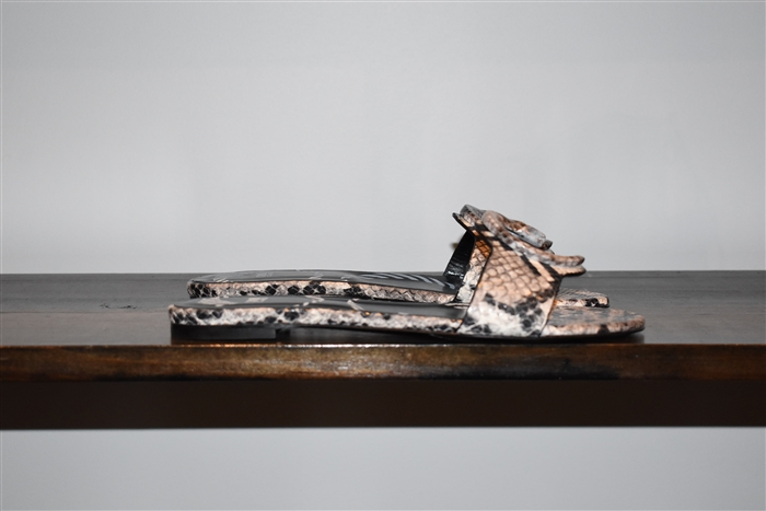 Snakeskin Roberto Cavalli - Class Sandal, size 9