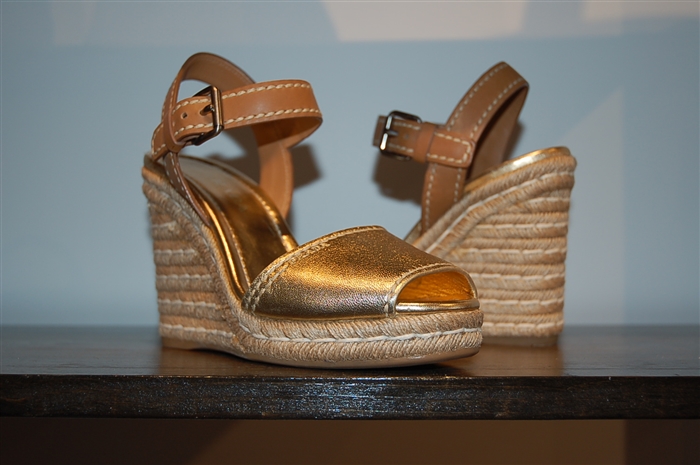 Mixed Neutrals Prada Wedge, size 7.5