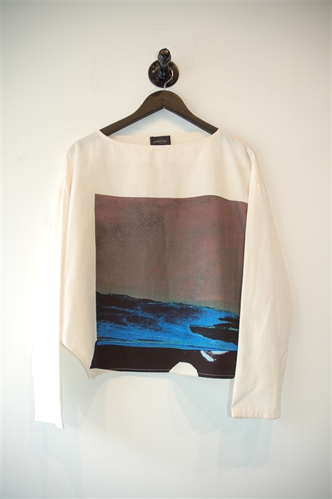 Soft White Rachel Comey Pullover, size 4
