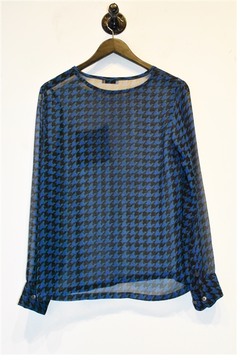 Houndstooth Equipment Blouse, size S