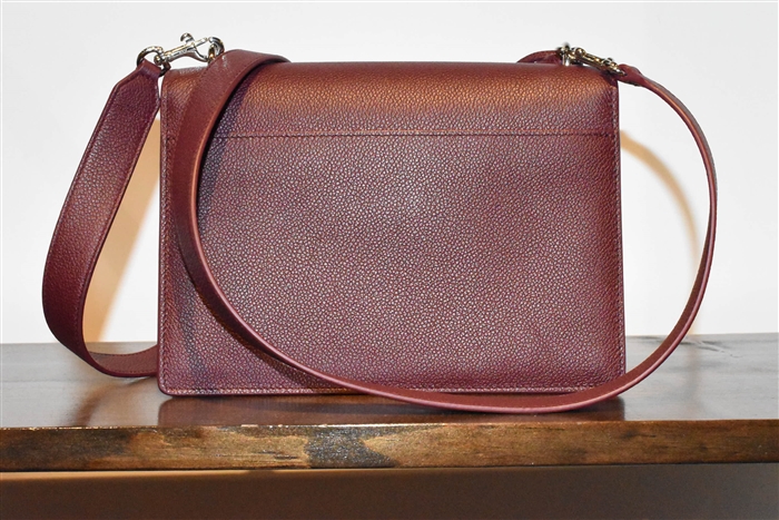 Burgundy Saint Laurent Shoulder Bag, size M