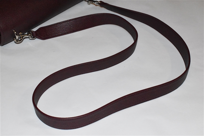 Burgundy Saint Laurent Shoulder Bag, size M