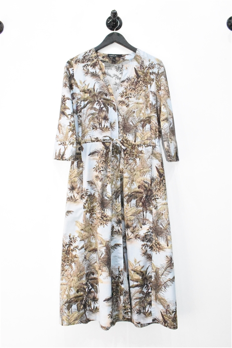 Floral Marc Cain Shirt Dress, size M