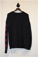 Navy Off-White Pullover, size S