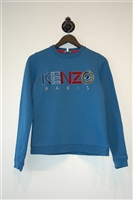 Deep Aqua Kenzo Sweatshirt, size S