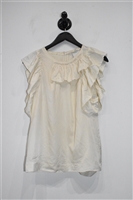 Cream 3.1 Phillip Lim Cap-Sleeve, size 6