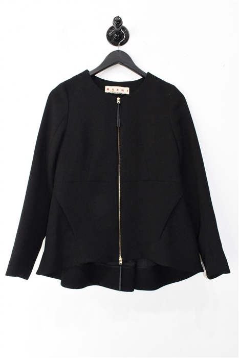 Basic Black Marni Jacket, size 2