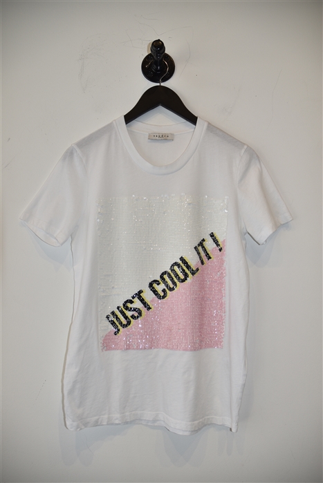 White Sandro T-Shirt, size S