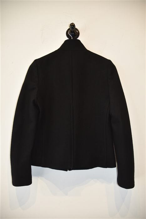 Basic Black Costume National Zippered Jacket, size 6