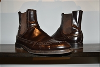 Espresso Jimmy Choo Chelsea Boots, size 11