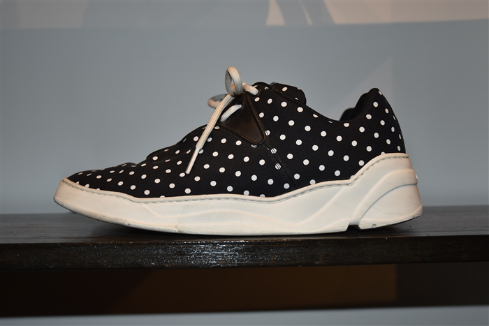 Polka Dot Dior Sneaker, size 8