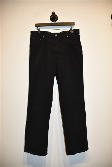 Basic Black Versace Jeans Couture Denim, size 38