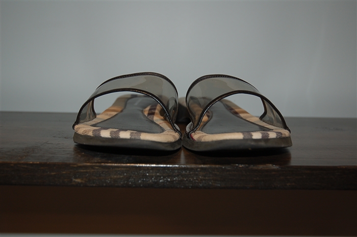 Black Burberry Sandal, size 10