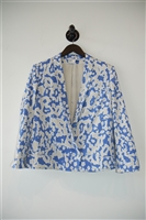 Blue & Silver Diane von Furstenberg Blazer, size 6