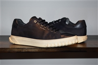 Navy Salvatore Ferragamo Sneaker, size 8.5