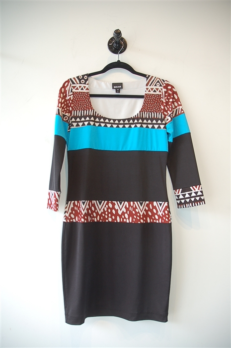 Print Just Cavalli Sheath Dress, size 6