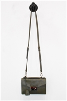 Military Green Prada Shoulder Bag, size S