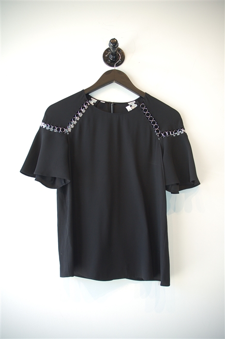 Basic Black A.L.C. Short-Sleeved Top, size 0