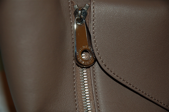 Taupe Mulberry Tote, size L