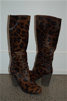 Animal Print Car Shoe Boots, size 9