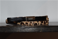 Animal Print Seventy Belt, size M