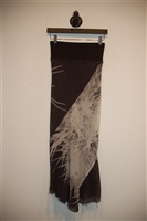 Black & Off-White Rick Owens Midi Skirt, size S