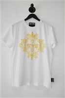 Bright White Versace Jeans Couture T-Shirt, size L