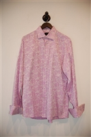 Floral Duchamp Button Shirt, size XL