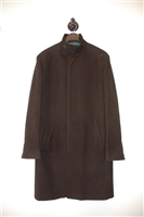 Basic Black Kenzo Overcoat, size L