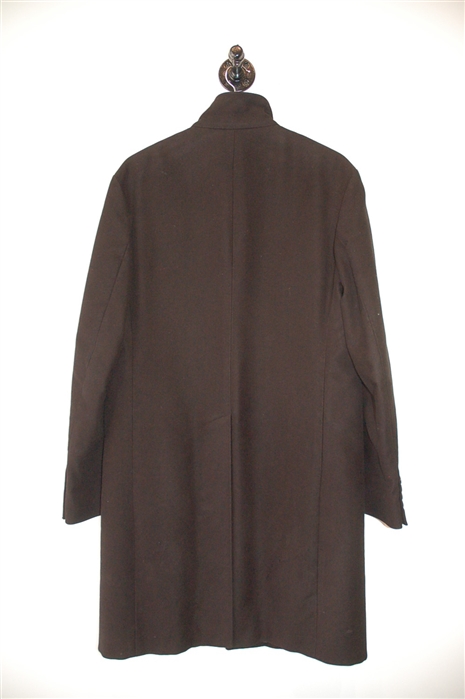 Basic Black Kenzo Overcoat, size L