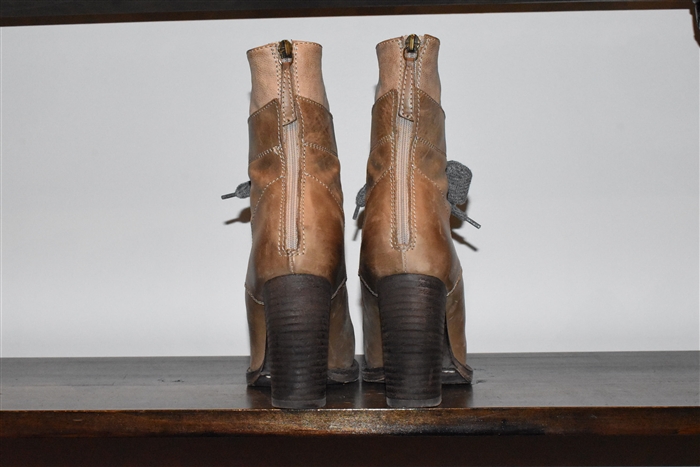 Beige Brunello Cucinelli Ankle Boots, size 7
