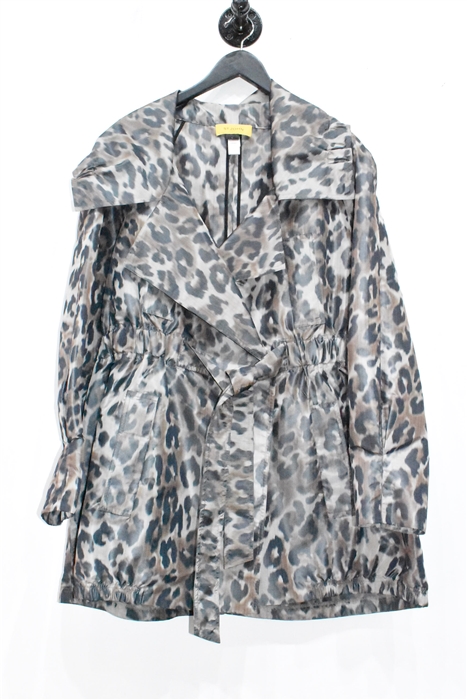 Animal Print St. John Short Trench, size L