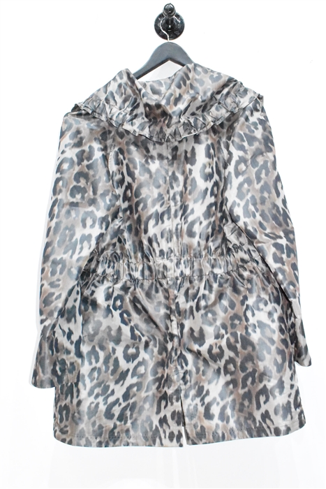 Animal Print St. John Short Trench, size L