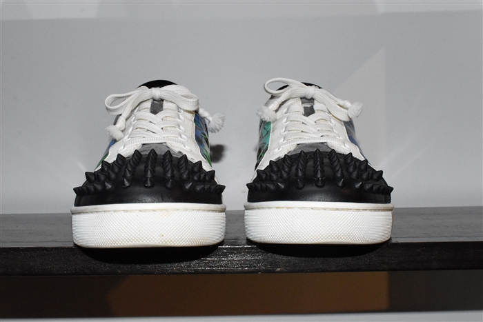 Graffiti Christian Louboutin Sneaker, size 11.5