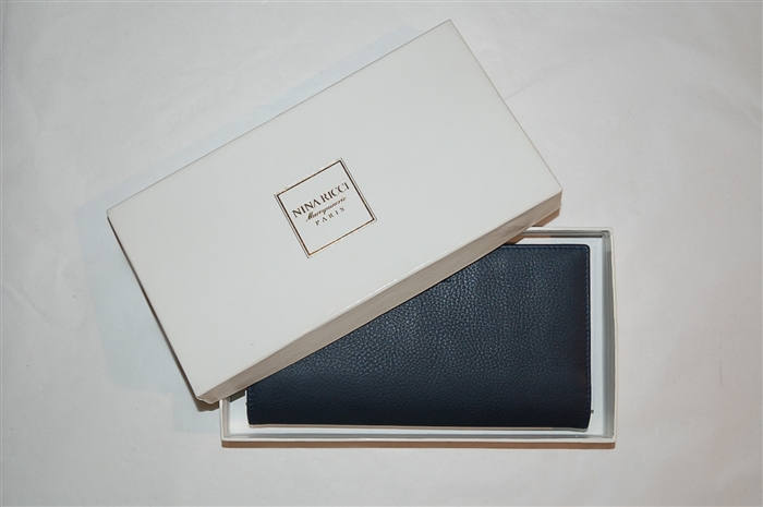 Navy Nina Ricci Wallet, size L