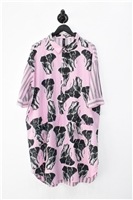 Pink & Black Marc Cain Shirt Dress, size M