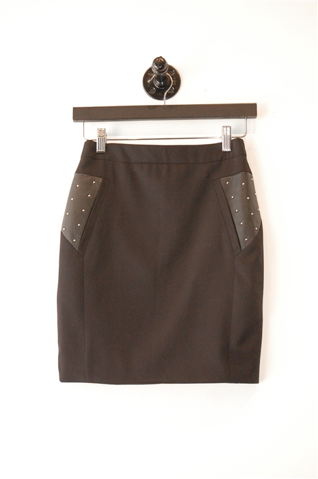 Basic Black The Kooples Pencil Skirt, size XS