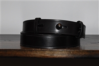 Black Leather Loewe Belt, size XL