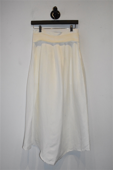 Cream Vince A-Line Skirt, size XS