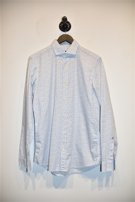 Floral Z Zegna Button Shirt, size M