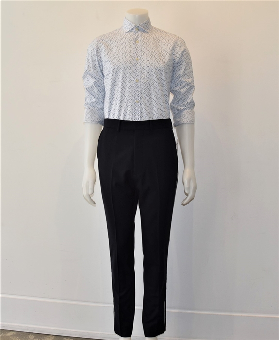 Floral Z Zegna Button Shirt, size M