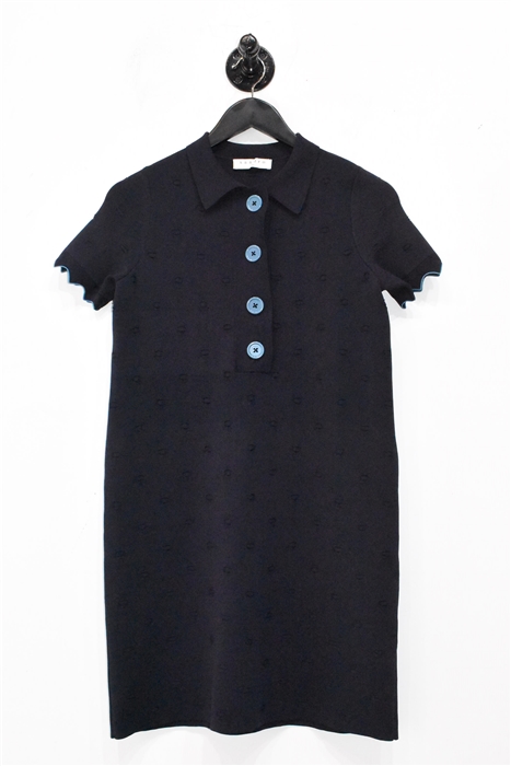 Navy Sandro Shirt Dress, size S