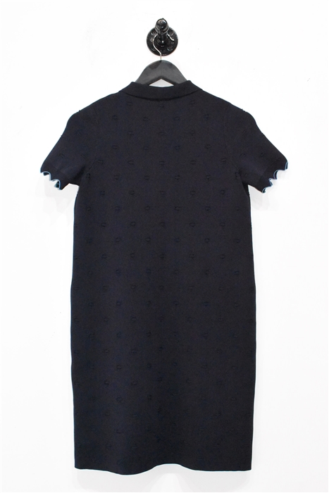 Navy Sandro Shirt Dress, size S