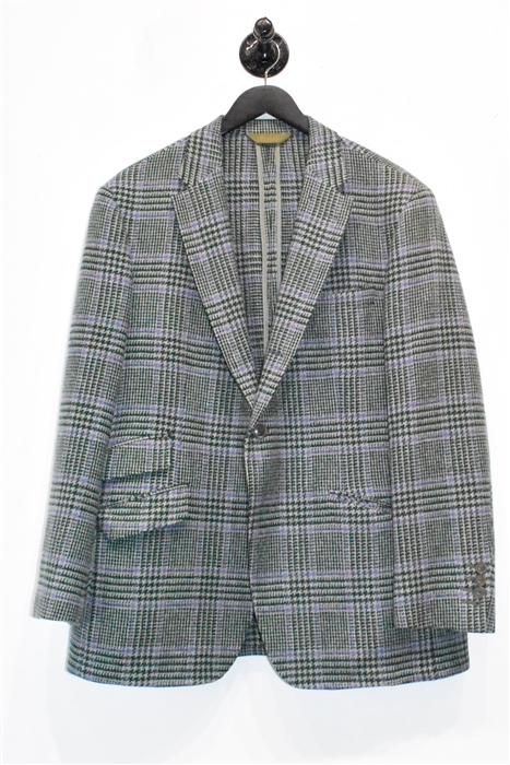 Green Check Phineas Cole Sport Coat, size 44