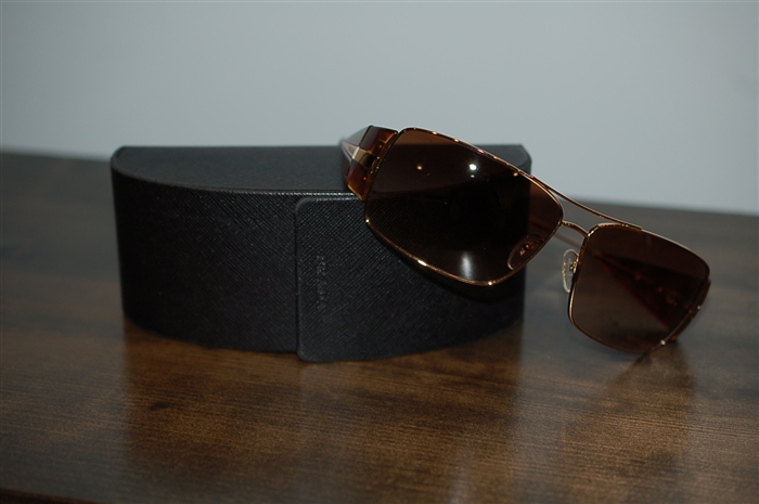 Gold Prada Sunglasses, size O/S