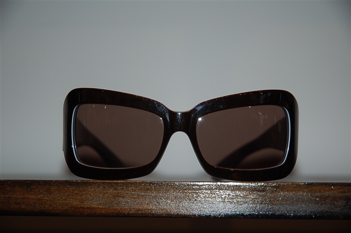 Shiny Black Missoni Sunglasses, size O/S