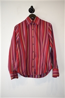 Striped Etro Button Shirt, size 8