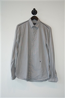 Black & White The Kooples Button Shirt, size L