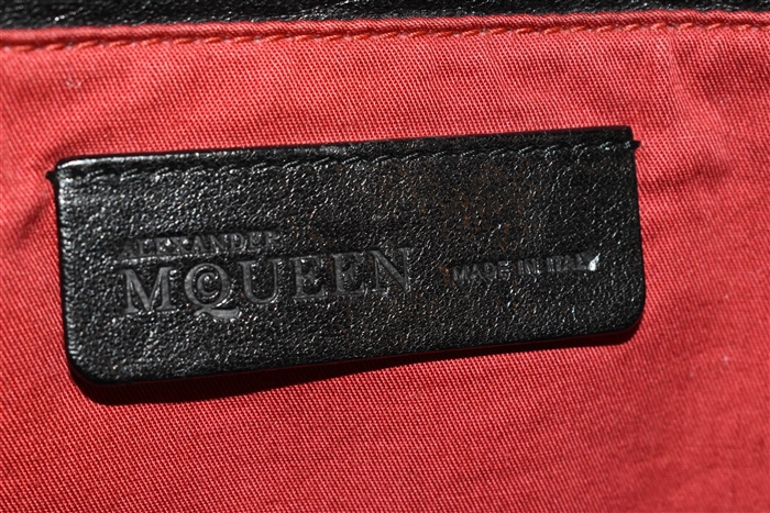 Black Leather Alexander McQueen Tote, size L